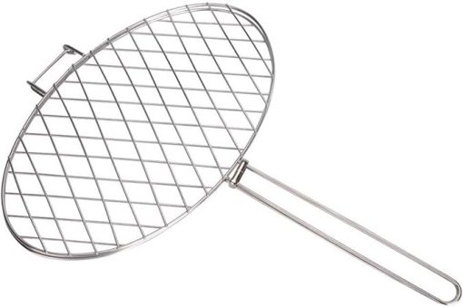 Barbecue Grilling Basket,Stainless Steel Grilled Fish Clip Bold Large Grilled Fish Clip Outdoor Barbecue Tool Barbecue Meat Roast
