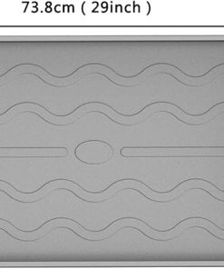 Silicone Grill Mat, Griddle Tools Mat Silicone Outdoor Grill Cooking Surface Protective Mat Cover BBQ Mats, Baking Mats, Grill Prep Trays (Grey) 2