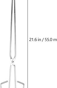 Vaguelly Bbq Tong Clamp Heavy Duty Steel Bbq Carbon Clip for Grilling Ergonomic Handle 2