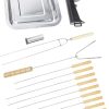 Barbecue Clip Portable Non-stick Barbecue Basket with Handle Barbecue Barbecue Outdoor Barbecue Accessories Tools 3