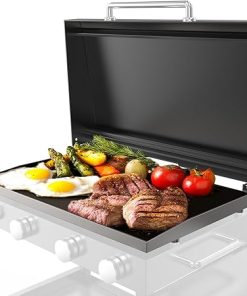 Hinged Lid for Blackstone Griddle 36 inch Griddle, Griddle Grill Hard Cover for Blackstone 1554 1836 1825 1866 2149 1984 2151 1863 2122, Flat Top Lid for Blackstone 36" Lids