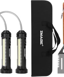 BBQ Wooded BBQ Accessories Grilling Tools plus Magnetic BBQ Grill Light