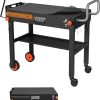 Blackstone Griddle Accessories Kit,16pcs Flat Top Grill Accessories Set for Blackstone and Camp Chef with Spatula,Scraper,Griddle Cleaning Kit &Carry Bag,Great for Outdoor BBQ & Teppanyaki and Camping 4