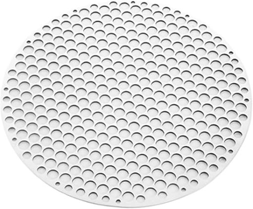 Reusable Barbecue net,BBQ Grill Rack, Grids Grates Stainless Steel Round BBQ Net Grill Mesh Roast Nets Bacon Grill Tool Iron Nets Camping Barbecue Accessories Grid Rack(30cm)