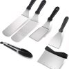 MaGiLL Tools Set Outdoor BBQ Accessories Kit Griddle Accessories Set Stainless Steel Grill BBQ Spatula Kit