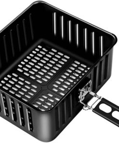 Fried basket,SnackContainer,SnackHolder,Universal Grill BasketChip Basket Metal Black Fry Basket Kitchen Home French Fries Fry Basket Restaurant Snack Kitchen Tools Cooking Assistant Kitchen Cooking