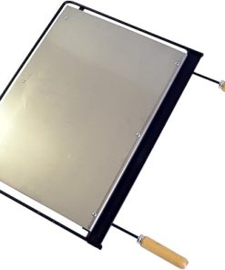 Imex The Fox 71603 – BBQ Iron, Stainless Steel 43,5 x 41 cm