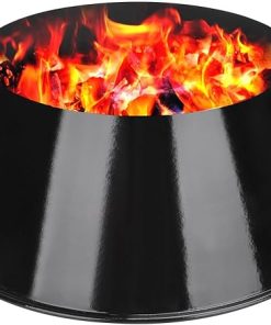 13″ BBQ Whirlpool for Weber 22/26.75 WSM Smokey Mountain,XL Kamado,XL Big Green Egg,Kettle Grill Accessories,with Stainless Steel T Meat Hooks and Food Flipper Turner Hooks 2