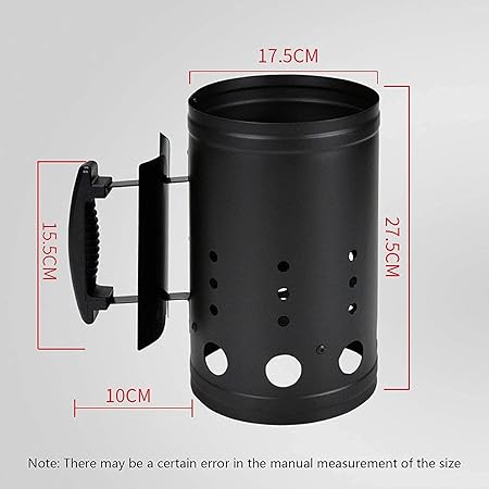 Charcoal Chimney Starter, Fire Briquette Starters Set, Fireplace Accessories BBQ Tools Charcoal Starters, for Backpacking Camping Hiking Picnic 2 Charcoal Chimney Starter, Fire Briquette Starters Set, Fireplace Accessories BBQ Tools Charcoal Starters, for Backpacking Camping Hiking Picnic - Image 2