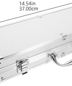 11pc Stainless Steel Grill Tool Set BBQ Utensils Storage Box Outdoor Grill Kit BBQ Tools for Camping 2