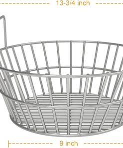 Stainless Charcoal Ash Basket for Large BGE Grill, Charcoal Grill Ash Basket also fits Kamado Joe Classic and Other Similar Grills 2