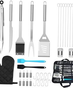 1set Bbq Tools Barbecue Accessories Carry Case for Outdoor Cooking Camping Grill Enthusiasts