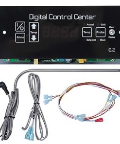 G2 Control Board Compatible with Louisianaa Grill, Digital Thermostat Kit with Meat Probe, Temperature Probe, Hot Rod Ignitor Control Panel Kit CS570 CS450 LG700 LG900 50125 LG700SL 1100 Grill Parts