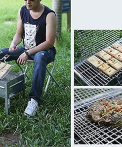 Portable Titanium Barbecue Grill for Outdoor Barbecue Net Picnic BBQ Barbecue Grill Plate Kitchen Barbecue Grill Accessories 2