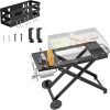 Foldable Grill Cart Table and Grill Griddle Caddy for Blackstone 22 Inch 17 Inch Tabletop Griddle Accessories, Portable Collapsible Grill Stand and Grilling & Kitchen Tool Storage Box