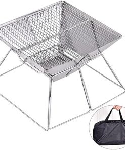 Barbecue Supplies,Portable Foldable Camping Barbecue BBQ Tool Kits for Outdoor