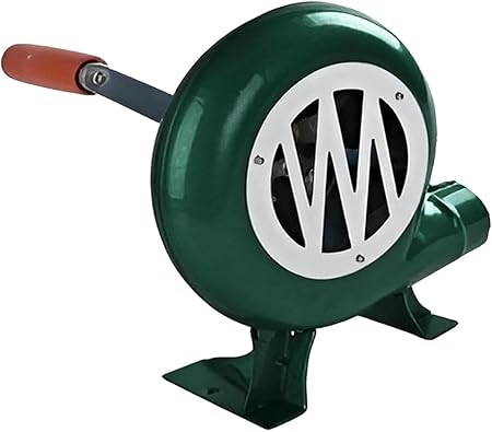 DARZYS Hand Crank Blacksmith Forge Blower, Heavy Duty Cooking Manual BBQ Air Blower, Portable Manual Hand Crank Bellows, for Outdoor Camping Grill Blower Tool(250W) DARZYS Hand Crank Blacksmith Forge Blower, Heavy Duty Cooking Manual BBQ Air Blower, Portable Manual Hand Crank Bellows, for Outdoor Camping Grill Blower Tool(250W)