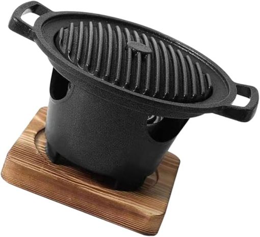 Grill Indoor Japanese Style Bbq Stove Non-stick Grilling Plate Bbq Tools for Chicken Fish Beef