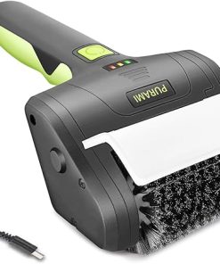 Cordless Rechargeable Grill Brush PURAMI Safe Grilling Rescue Gift No Shedding Bristles, 360° Rotating Cleaner Brush, Lithum 8V 700r/min Heavy Duty BBQ Accessories for Grill bot