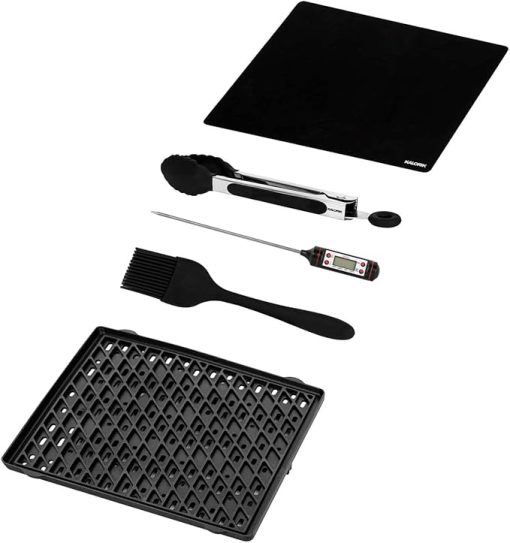 Kalorik MAXX Grillmaster 5-Piece Grilling Essentials Set, in Stainless Steel (KIA 51140)