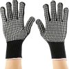 1 Pair Barbecue Glove Resistant Oven Gloves Kitchen Fireproof Gloves Anti-Slip Gloves Cooking(D)