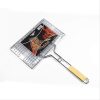 Sage Owl Bristle-Free Brass BBQ Grill Scraper with 17.5’’ Handle – Extra Portable Grill Cleaner Tool Barbecue Grilling Accessories Combo Pack – Gift Ideas for Men 4