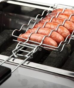 JSEIAJB Barbecue Barbecue Clip Outdoor Barbecue Accessories with Handle Camping Barbecue Mesh Clamp 2