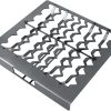 5010 Hard Cover Top Lid with Stainless Steel Handles and Wind Guard for Blackstone 17”Table Top Grill, Flat Top Griddle Accessories for Black Stone, Black 3