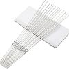 SUPVOX Stainless Steel Barbecue Rack with Hanger Hanging Rack for Outdoor Grilling and Easy to Clean Bbq Accessory for Home Use and Cookouts 4