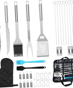 Bbq Tool Set 35pcs Bbq Grill Tools Stainless Steel Essential for Outdoor Grilling