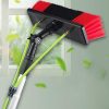 Telescopic Window Cleaner Water Wash Brush Kit(5m-12m) Window and Solar Panel Cleaning System W/Brush Telescopic Pole Windows Cleaning Washing Tool 30/50cm Brush Head