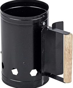 Charcoal Chimney Starter, Charcoal Grill Fire Starter Barbecue BBQ Camping Outdoor Cooking Tools Accessories for Fish Trips and Garden