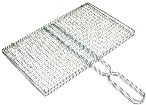 MaGiLL BBQ Sets with Case, Barbecue Grilling Basket,Barbecue Accessories Supplies Grilled Fish Clip Large Barbecue Clamp Grilled Fish Tool BBQ