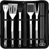 BBQ Tool Set 10PCS Barbecue Accessories Thermometer Barbecue Grill Accessories