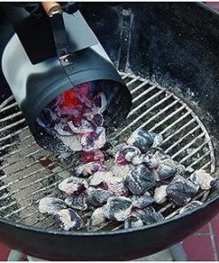 Outdoor Barbecue Carbon Fire Barrel Stainless Steel Charcoal Ignition Barrel Home Outdoor Garden Barbecue Tools 2
