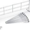 Copper Barbecue Grill Netting with Handle Round Barbecue Wire Mesh Steaming Cooling Baking Net for Korean BBQ 4