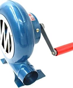 Hand Crank Blacksmith Forge Blower - Iron Gear Popcorn Fan Manual Fan, Cooking Manual BBQ Air Blower, 80W to 350W Blower, Suitable for Camping/Picnic/Outdoor Accessories (Size : 300w)