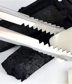 Cooking tongs,serving tongs,bbq tongs, Barbecue Tongs, Grill Tongs Stainless Steel Barbecue Tongs Barbecue Supplies Carbon Fiber Clips Outdoor Grilling Tools Accessories 2