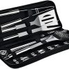 Grill Accessories for Men Tool Sets Stainless Steel Tools Kit Grilling Tools for Outdoor Use 4