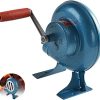 Hand Crank Blacksmith Forge Blower – Iron Gear Popcorn Fan Manual Fan, Portable Cooking BBQ Air Blower, Coal Lighter Grill Blower Tool, for Camping/Hiking/Outdoor BBQ Blowers Accessories(250W) 4