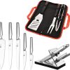 BESPORTBLE Sets Outdoor Picnic Cookwares Barbecue Meshes Stainless Steel Bbq Grill Grate Set Pc 4