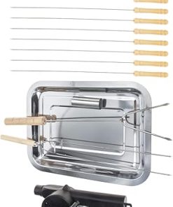 Hemoton 1set Accessories Kit Multi-Function Stainless Steel Grill Tools Ergonomic Design for Outdoor Cooking Camping and Picnics for BBQ Parties and Gatherings