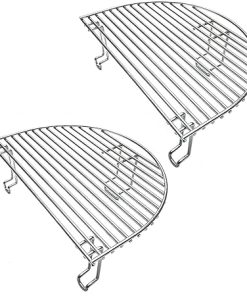 Stainless Steel Extended Cooking Rack multitiered Grill Grids Grates Replacement Parts for Primo Oval XL Grill Primo 332