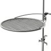 Outpost Grill 24 - Standalone Campfire Grate - Breeo X Series Accessory - Stainless Steel, Durable, USA Made - Campfire Grill Grate - Camping Cooking Rack - Grilling Gift for Dad - Gifts for Dad