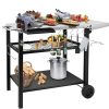 Smoke Daddy Powdercoat Foldable Front Shelf for Pellet Grills – Large (34″ x 12″) 3