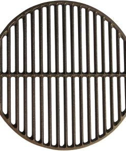 15.5" Cast Iron Grate Grids Sear Grate Fire Pit,Dracarys Round Cooking Grate big green egg accessories Fit for Medium Big Green Egg Grill Dome Char-Griller or Same Size Charcoal Grill(Medium - 15.5")