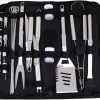 Essential BBQ Gadget Kit 1 Set Grill Utensils for Men Easy Storage Grill Accessories
