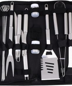 Essential BBQ Gadget Kit 1 Set Grill Utensils for Men Easy Storage Grill Accessories