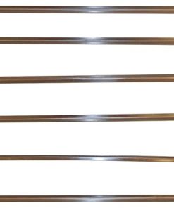 Contemporary Home Living 6-Pc Modern Stainless Steel Tool Set for Gas Grills 11.25″ 2