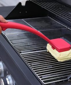 Grill Brush for Outdoor Grill, Bristle Free Steam Grill Brush with Sus304 Stainless Steel Scraper, BBQ Brush Non Metal Bristles, Grilling Accessories Fit Most Grills, Gifts for Men Dad Husband